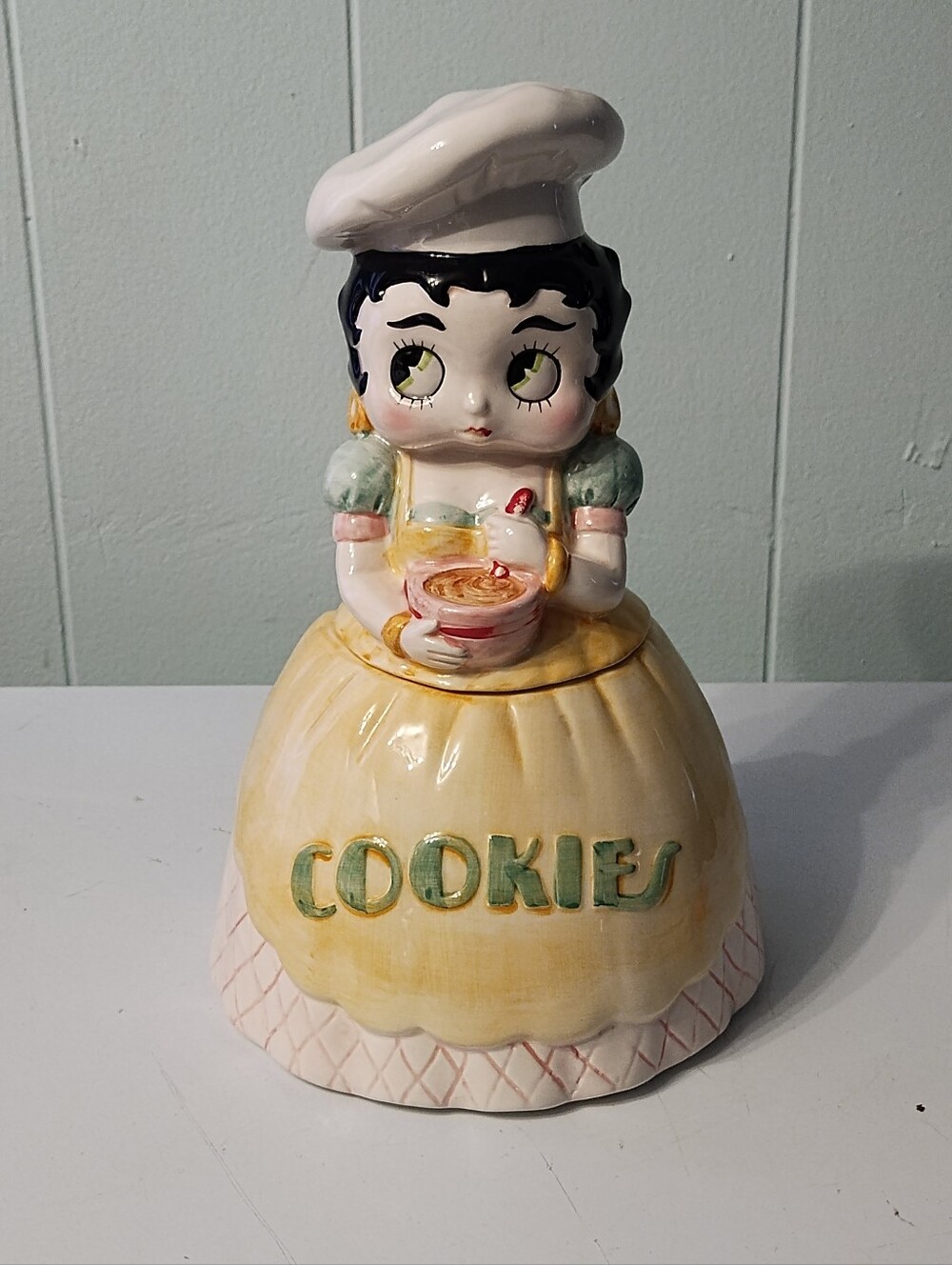 Vintage-Betty Boop Baker Cookie Jar-1995 Vander